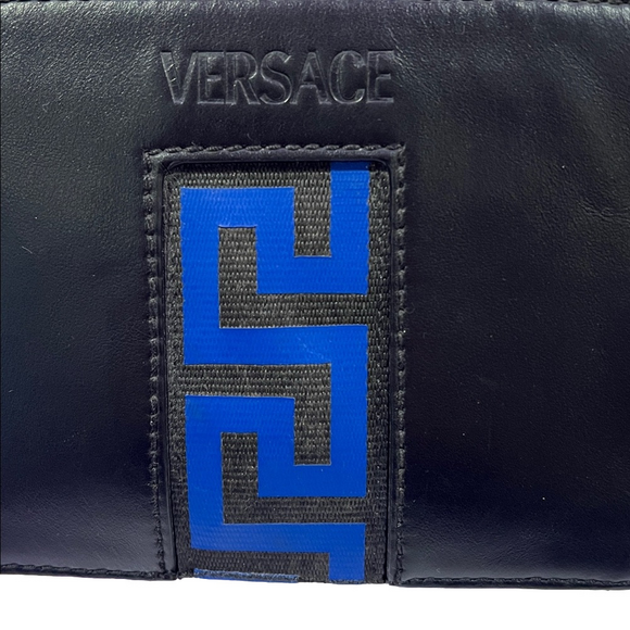 Versace Black and Blue Crossbody Bag - Picture 5 of 15